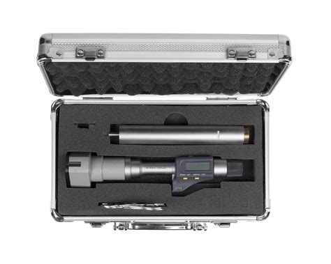 Нутромер микрометрический 3-точечный электронный 50- 63 0,001 у/к ...