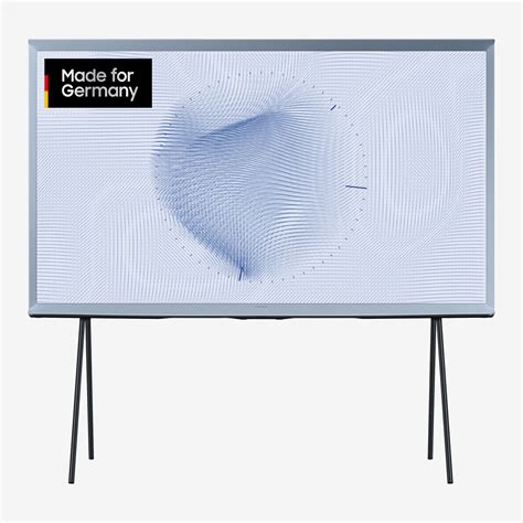 Samsung The Serif QLED 4K GQ65LS01BBUXZG (2022) TV, 65″, Cotton Blue ...