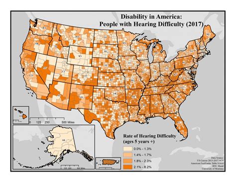 Rates Of Hearing Difficulty Rtcrural