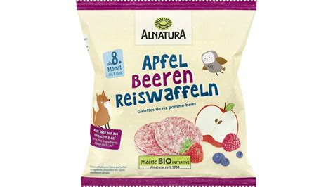 Alnatura Bio Apfel Beeren Reiswaffeln Online Bestellen M Ller