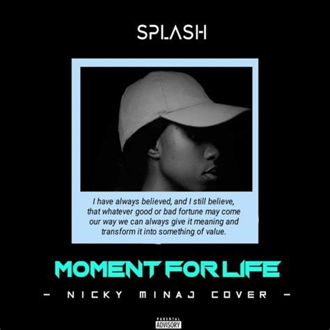 Stream Moment For Life (Cover) w/ Nicki Minaj by SpLash | Listen online ...