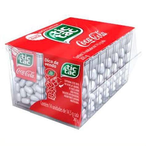 Pastilha Tic Tac Coca Cola 16g 14un