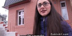 Czech Brunette Amateur Sucks In Public Tnaflix