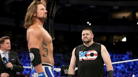 Aj Styles Vs Kevin Owens United States Championship Match Photos Wwe