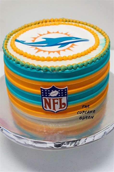 Miami Dolphins Cake Cupcake Queen Dolphin Birthday Parties Cake Factory