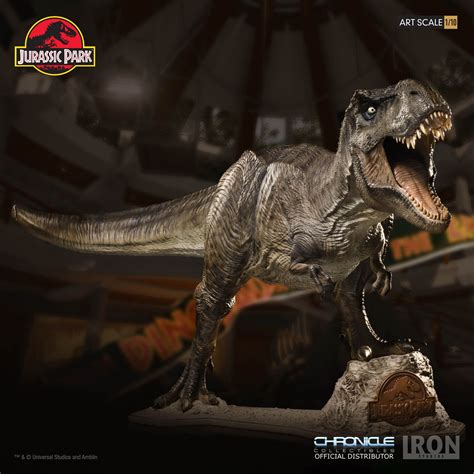 Jurassic Park T-Rex by Iron Studios and Chronicle Collectibles - The ...