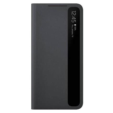 Чехол для Samsung Galaxy S21+/SM-G996, Smart Clear View Cover, Black ...