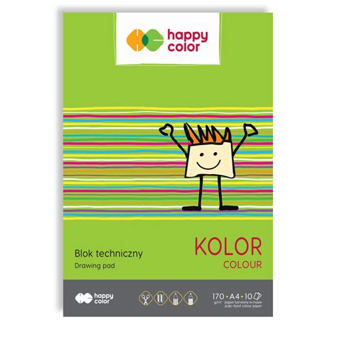 Techniczny Kolorowy Happy Color