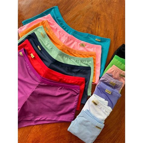 Promo O Shortinho Calcinha Cueca Boxer Feminina Pos Parto Ou Gestante Lingerie Ntimo