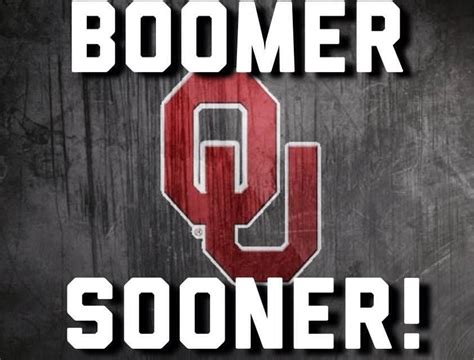 Let S Go Oklahoma Oklahoma Football University Of Oklahoma Oklahoma Sooners Collage Football