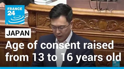Japan Sex Crime Legislation Age Of Consent Raised From To Years Old France English