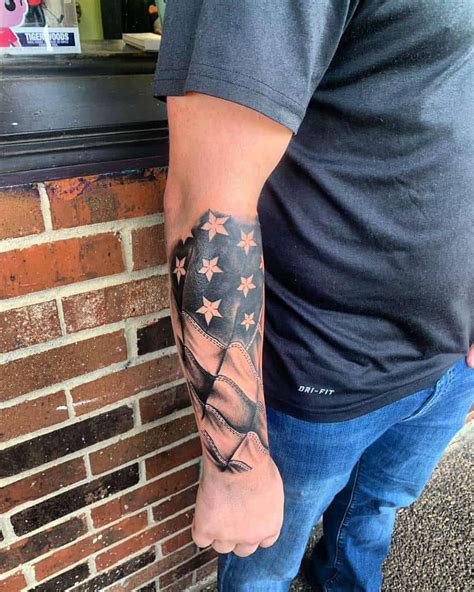 Top 89 American Flag Sleeve Tattoo Ideas 2021 Inspiration Guide