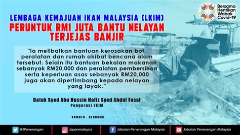 Lembaga Kemajuan Ikan Malaysia Lkim Peruntuk Rm Juta Bantu Nelayan