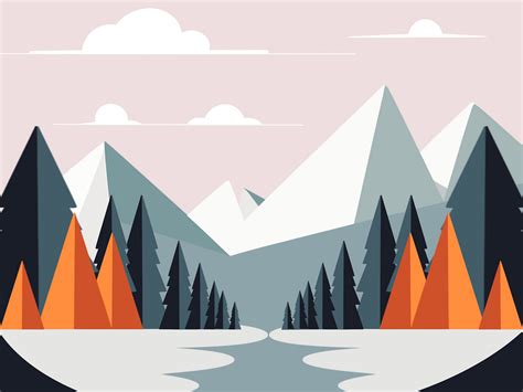 Landscape illustration/Animation by Ayman Zahid (Graphic Designer ...