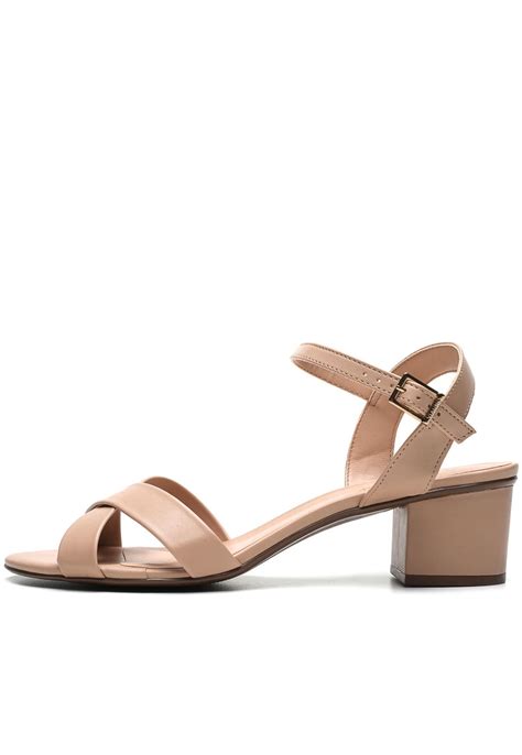 Sand Lia Via Uno Tiras Cruzadas Nude Compre Agora Dafiti Brasil