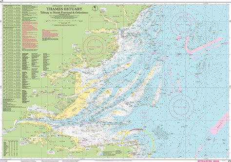 Nautical Chart C 1 Thames Estuary