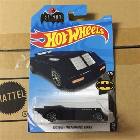 Mattel Hot Wheels Batman Animated Series Shopee Malaysia