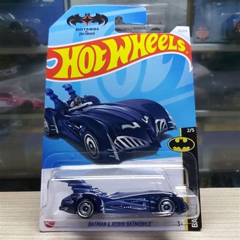 Jual HOT WHEELS BATMAN ROBIN BATMOBILE BLUE 2024 Shopee Indonesia
