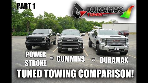 Tuned Towing Comparison Duramax Vs Power Stroke Vs Cummins Part 15