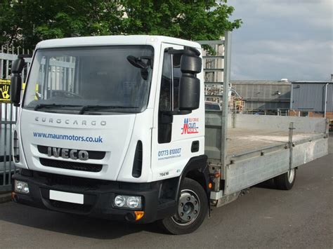 Maun Motors Self Drive 7 5 Tonne Dropside With Tail Lift Hire 7 5t