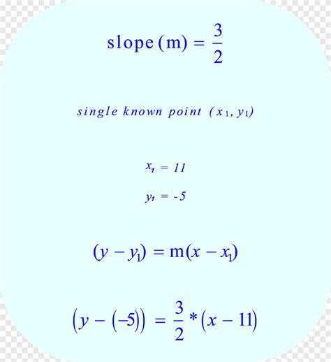 Linear Equation Slope Y Intercept Formula Line Purple Blue Png Pngegg