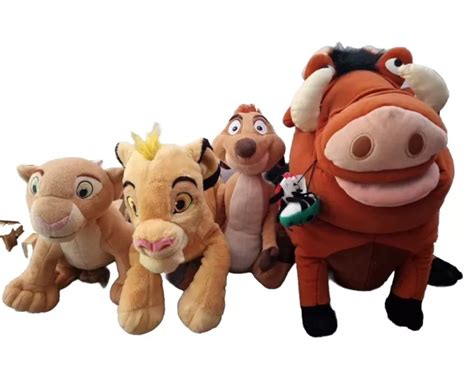 The Lion King Plush Bundle Simba Nala Timon And Large Pumba