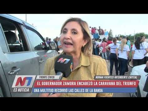 La Caravana Del Frente C Vico Finaliz En La Ciudad De La Banda