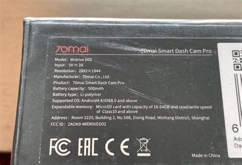 70mai Midrive D02 Smart Dashcam Pro, Car Accessories, Accessories on ...