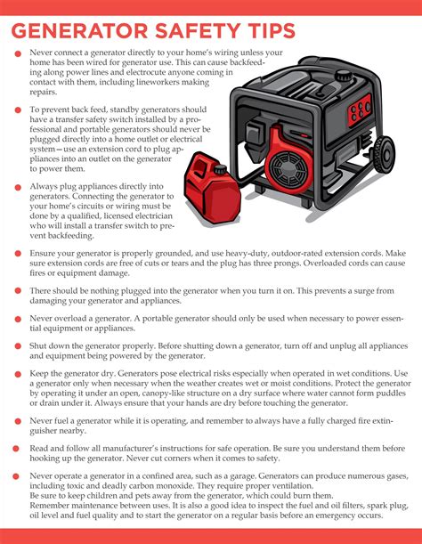 Generator Safety | Rock Energy Cooperative