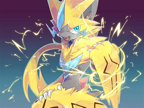 zeraora pokemon zerochan anime image board
