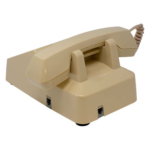 Tel1l 2500 Style Desk Phone No Dial Ivory