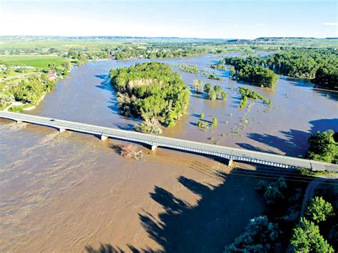 Historic Yellowstone River Flooding Pictures – Shepherd Montana ...