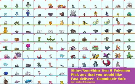 Pokemon Gen Generation Chart Pokemon, Pokemon Chart,, 51% OFF