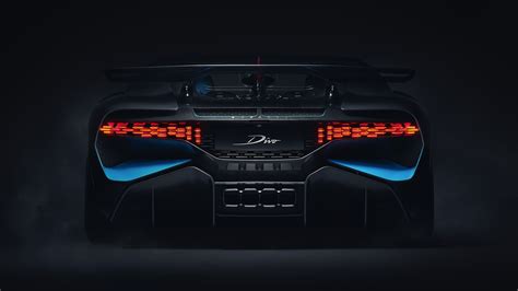 2560x1440 2018 Bugatti Divo Rear View 1440p Resolution Hd 4k Wallpapers