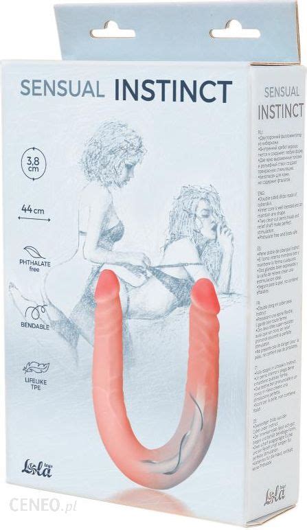 Dildo Dwustronne Penis Członek Sex Cyberskóra 44cm Ceneo pl