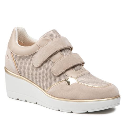 Sneakers Geox D Ilde B D Rab C Beige Eschuhe De