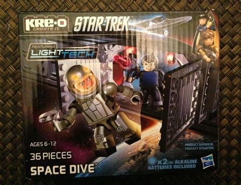 Star Trek KRE O Light Tech Space Dive New Made By Hasbro 36 Pieces EBay