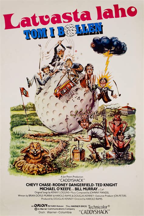 Caddyshack 1980 Finnish A2 Poster - Posteritati Movie Poster Gallery