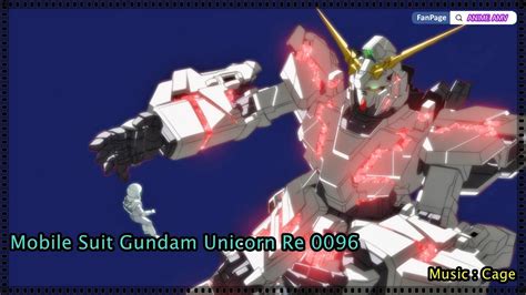 Mobile Suit Gundam Unicorn Re Amv Cage Youtube