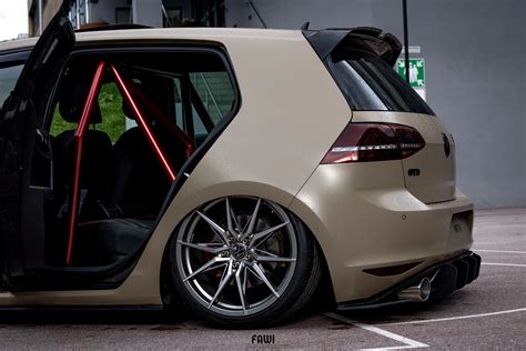 Slammed Vw Golf 7 Gti