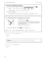 05 02 Line Integrals Pdf 5 2 Vector Line Integrals And Work 5