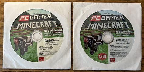 I finally found a Minecraft PC gamer Demo Disc : r/GoldenAgeMinecraft