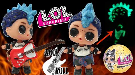 LOL Surprise Confetti Pop Series 3 Wave 2 Punk Boi Gold Ball DIY With