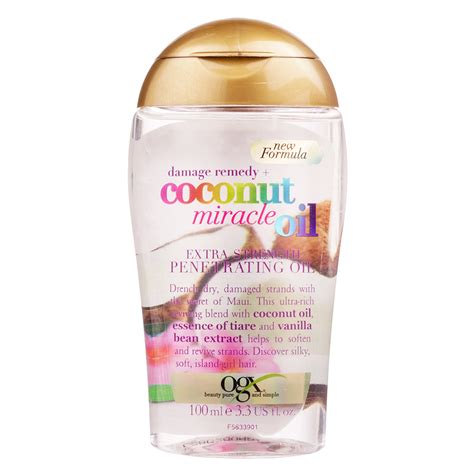 OGX Восстанавливающее кокосовое масло для волос Coconut Miracle ...