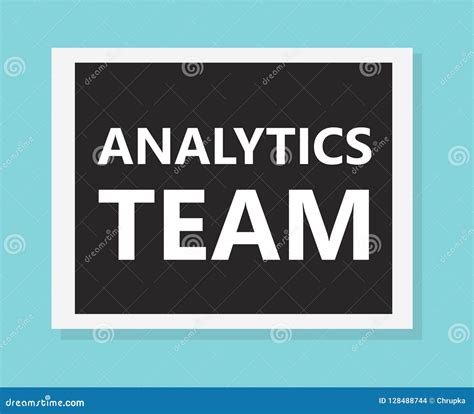 analytics team concept stock vector illustration  search