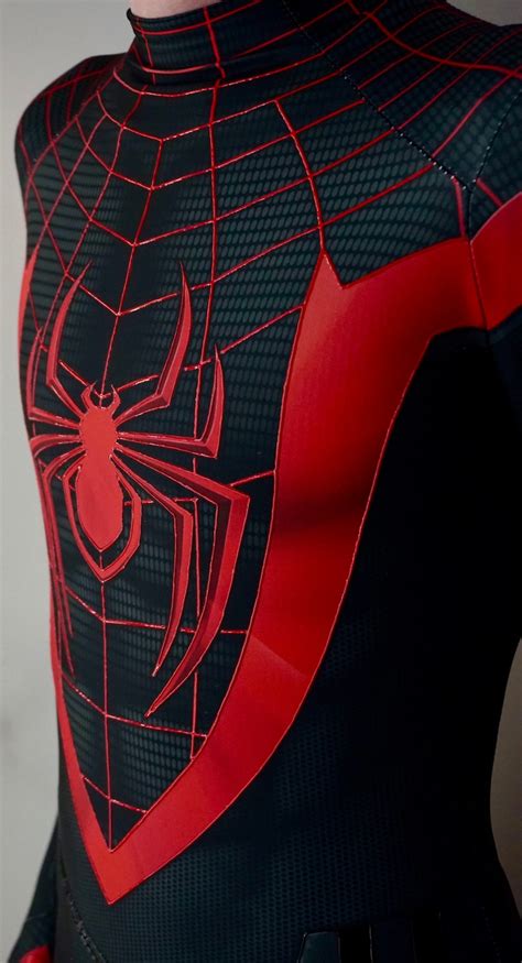 Spider-man: Miles Morales PS5 Suit FULLY PUFFY PAINTED - Etsy