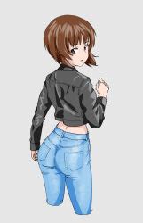 Mal Malmlamal Nishizumi Maho Girls Und Panzer Highres 1girl Bikini Blue Bikini Blush