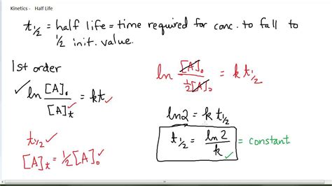 How To Calculate Half Life Math Haiper