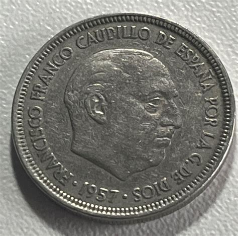 Pesetas Franco Estrella Ebay