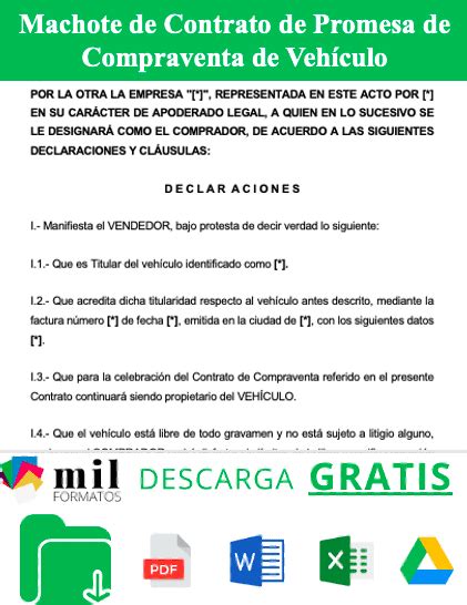 Contrato De Compraventa De Vehiculos Entre Empresas Actualizado Octubre 2022